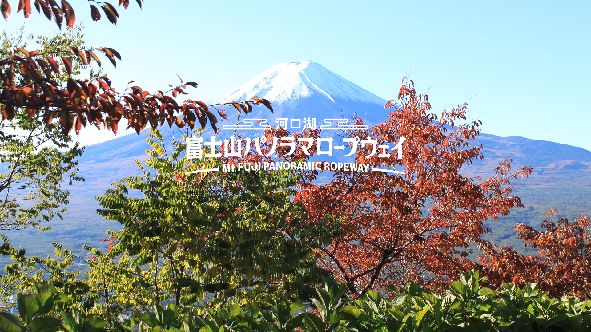 河口湖富士全景索道富士全景ROPEWAY